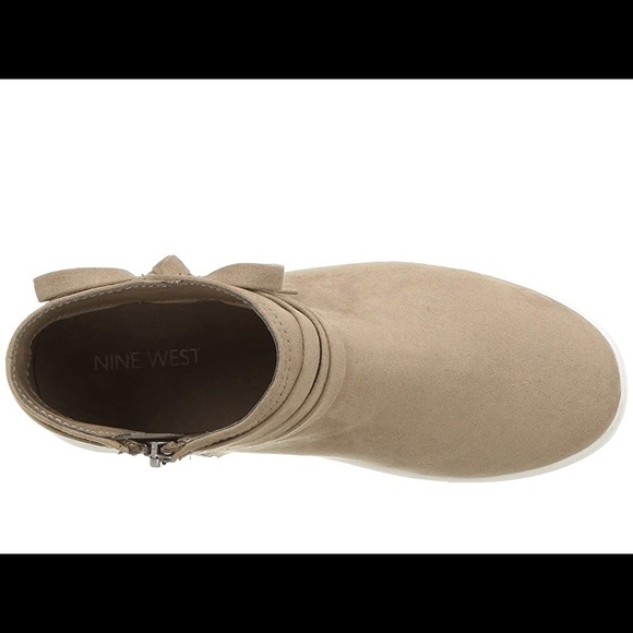 NIB Nine West Carabella Taupe boot girls 6 - Picture 8 of 8